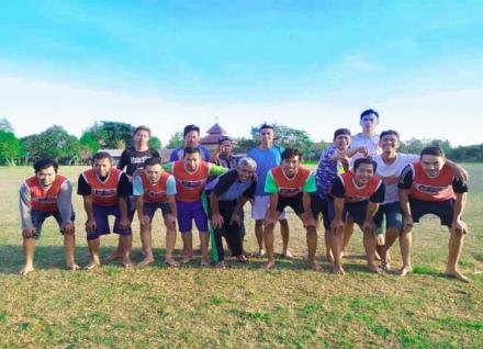 Keseruan Pertandingan Lomba Sepak Bola Dusun Semail Peringati HUT RI ke-74